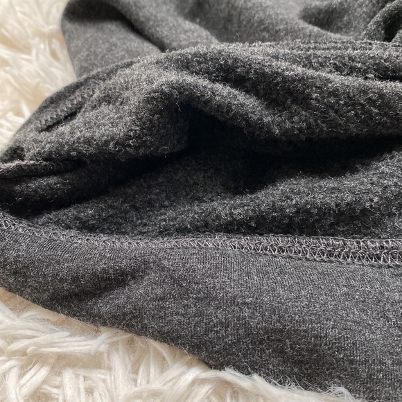 A New Day Twist Hem Sweatshirt 💗 Charcoal Gray - Picture 13 of 15
